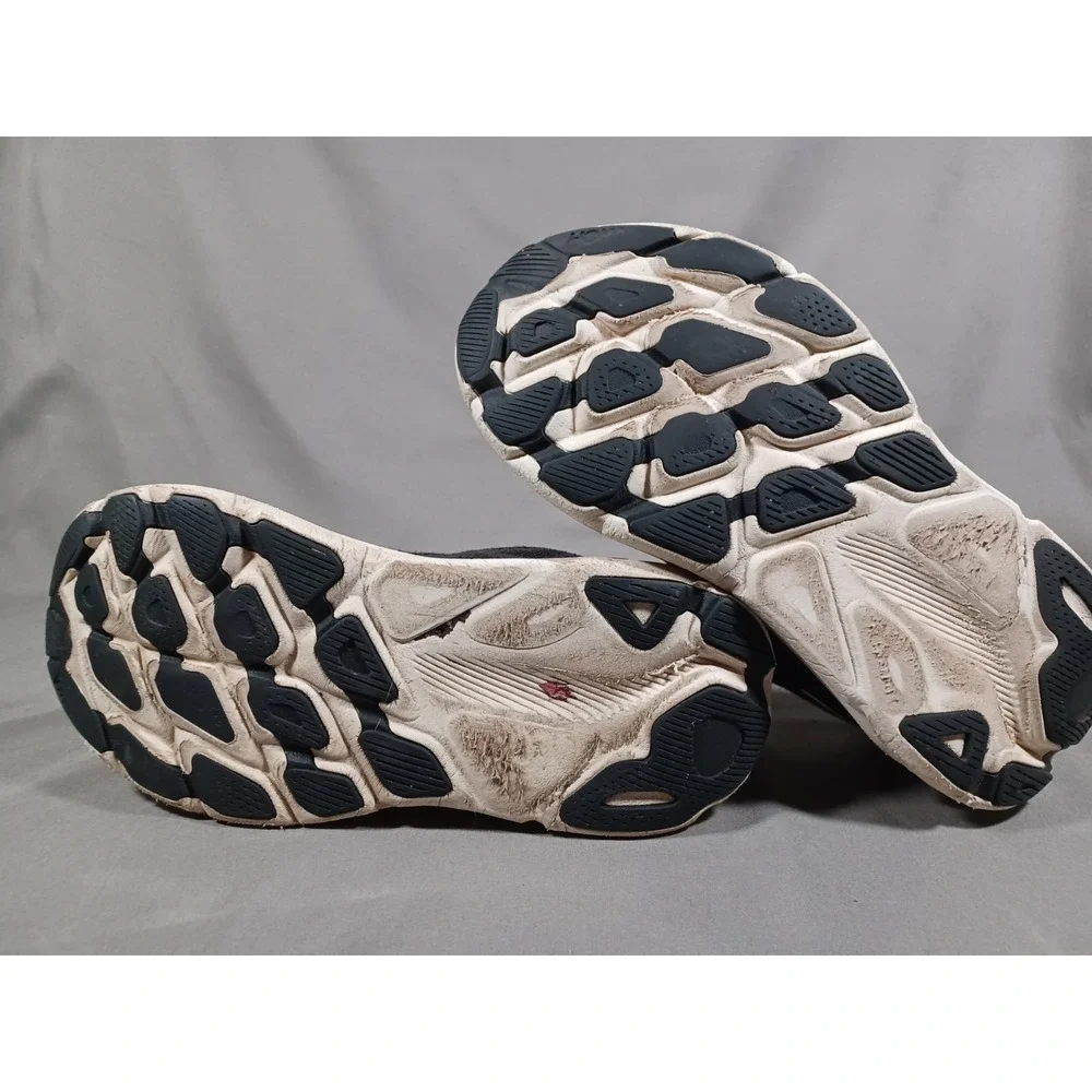 Hoka Shoes Womens‎ 8.5 B Black Clifton 9 Running Sneakers 1127896 BWHTpl